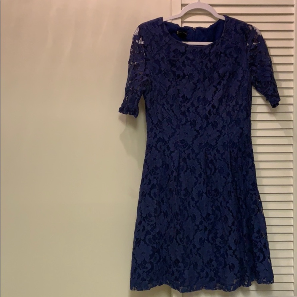 Blue Lace Dress
